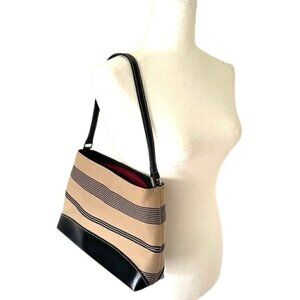 Vintage Kate Spade Shoulder Bag – Retired Beige & Black Classic 🖤✨